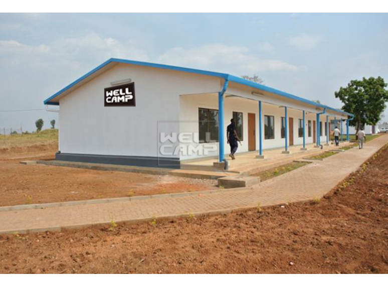 Wellcamp Prefab Villa for Hostel in Uganda Project